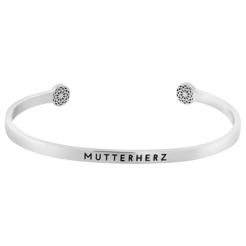 Mutterherz - Silber