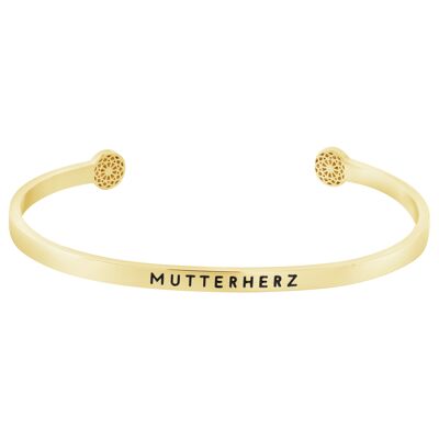 Mutterherz - Gold