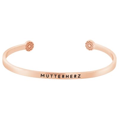 Mother heart - rose gold