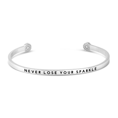Never Lose Your Sparkle - Silber