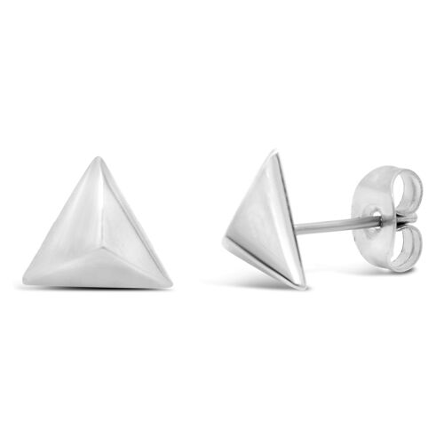 Ohrstecker „3 Sides“ - Silber