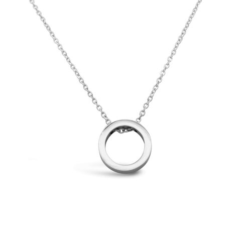 Halskette „Round Circle“ - Silber