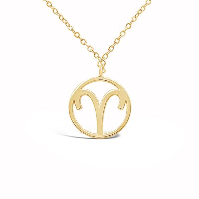 Collana zodiaco "Ariete" - oro