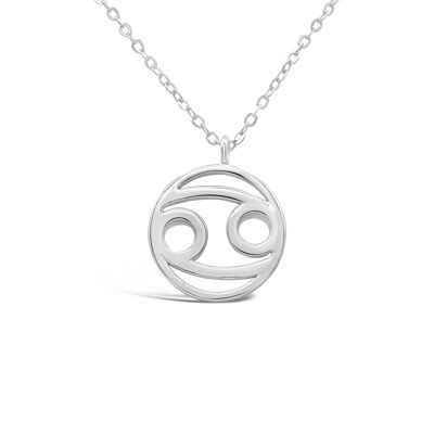 Collana zodiaco "Cancro" - argento