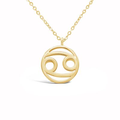 Collana zodiaco "Cancro" - oro