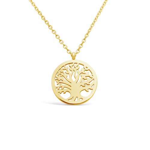 Halskette - „Tree of Life“ - Gold