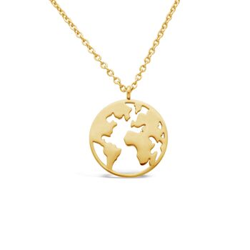 Collier "Terre" - or