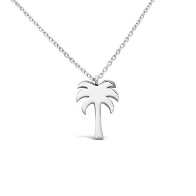 Necklace "palm tree" - silver