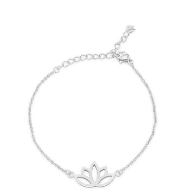"Lotus" bracelet - silver