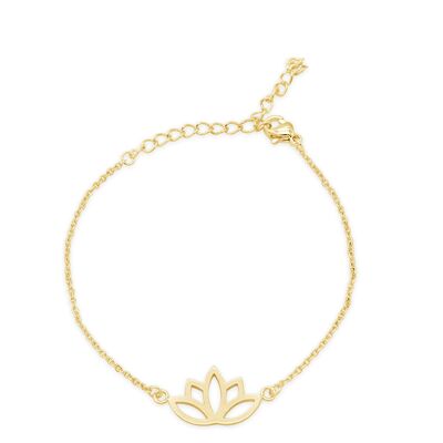 "Lotus" bracelet - gold