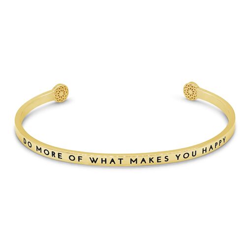 Do More Of What Makes You Happy - Gold