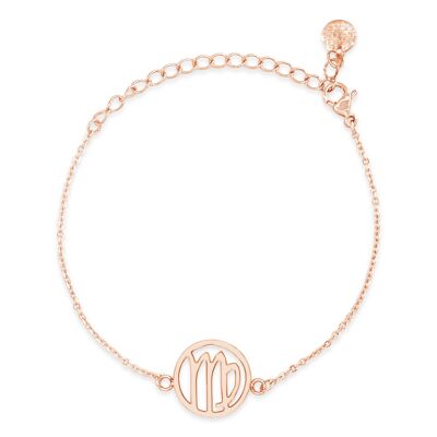 "Virgo" bracelet - rose gold