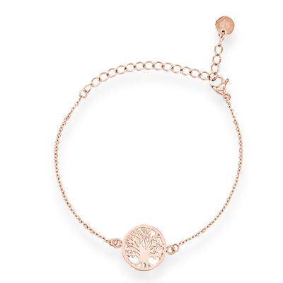 "Tree of Life" bracelet - rose gold