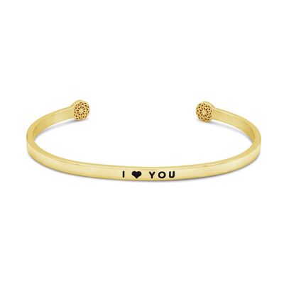 I ♥ you - gold