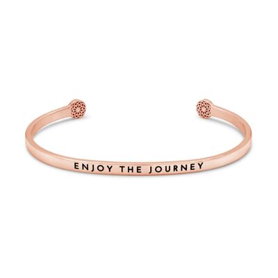 Enjoy the Journey - oro rosa