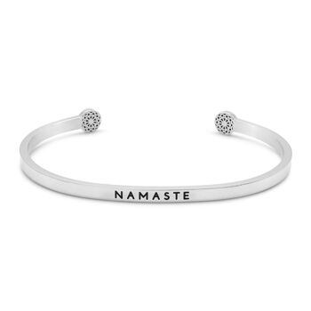 Namaste - argent