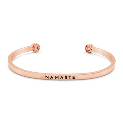 Namaste - rose gold