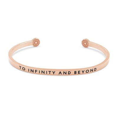 To Infinity and Beyond - rose gold
