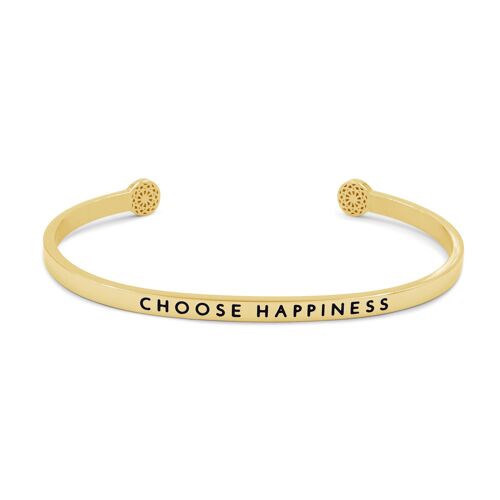 Choose Happiness - Gold