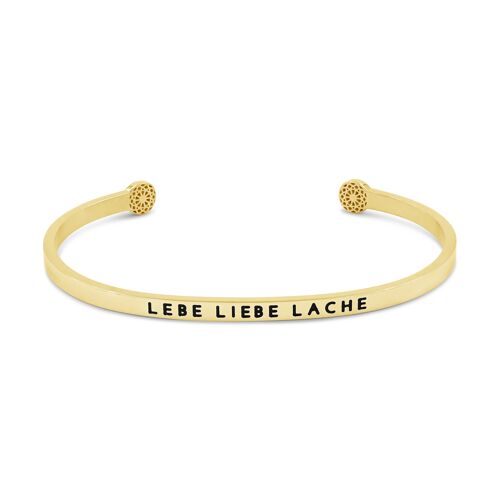 Lebe Liebe Lache - Gold