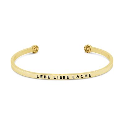 Lebe Liebe Lache - Gold