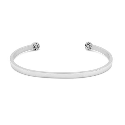 Brazalete sin grabado - plata