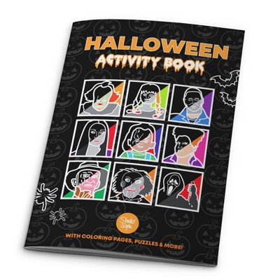 Halloween-Aktivitätsbuch