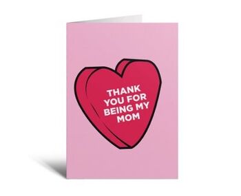 Carte Merci d'être ma maman 2