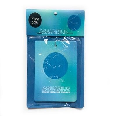 Aquarius Zodiac Astrology Air Freshener