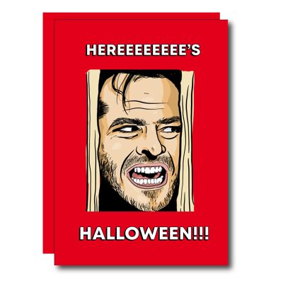 Here's Halloween! card