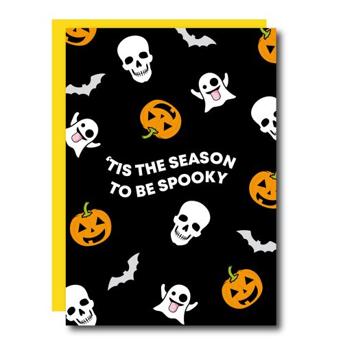 Tis The Season Halloween Card