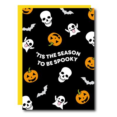 Tarjeta de Halloween Tis The Season