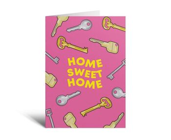 Carte de voeux Home Sweet Home 3