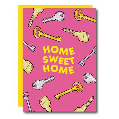 Carte de voeux Home Sweet Home