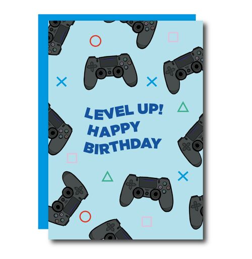 Level Up! Gamer Card