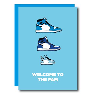 Bienvenido a la tarjeta Fam (azul)