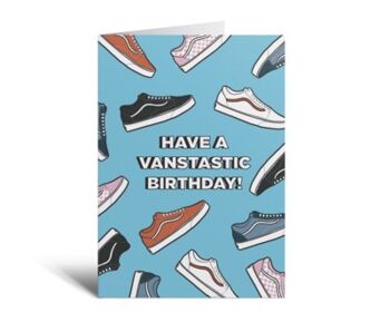 Carte d'anniversaire Vanstastic 2