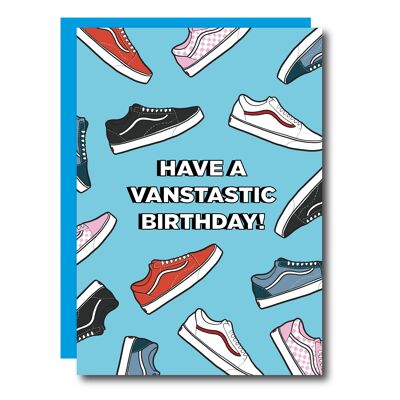 Tarjeta de cumpleaños de Vanstastic