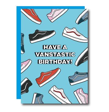 Carte d'anniversaire Vanstastic 1