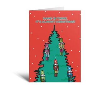 Accrochez-vous, c'est presque la carte de Noël 2