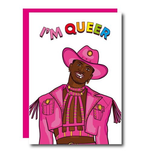 I'm Queer Greeting Card