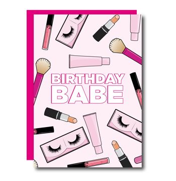 Carte d'anniversaire bébé 1