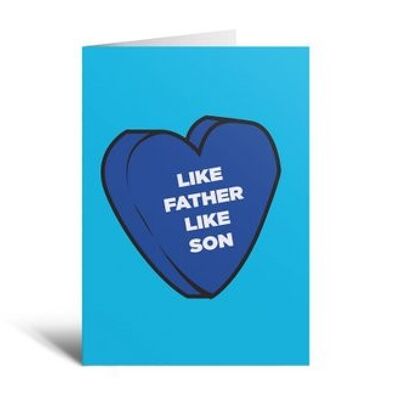 Like Father Like Son Card