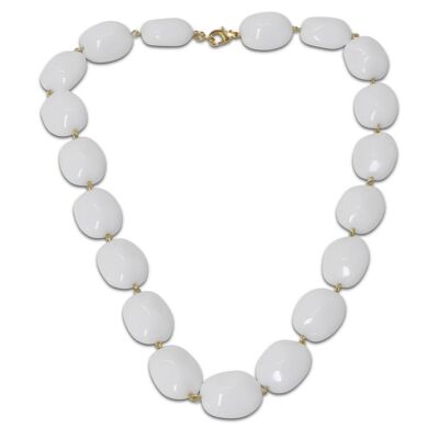 Bonbon Necklace White