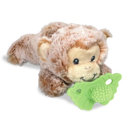 RaZbuddy pacifier hug Monkey + RaZberry teat green