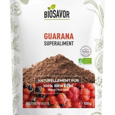 Guarana-Pulver - 100g - Nahrungsergänzungsmittel