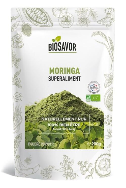 Moringa en poudre - 200g - Complément Alimentaire
