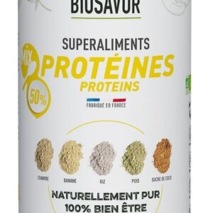 Mix Protéines Banane en poudre - 400g - Complément Alimentaire