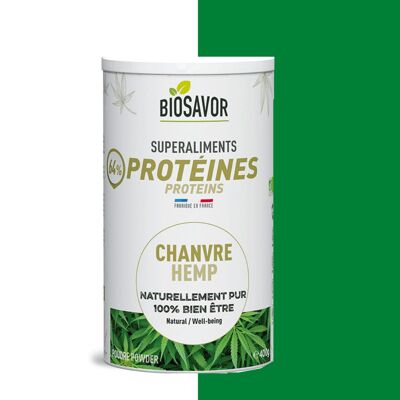 Protéines de Chanvre en poudre - 400g - Complément Alimentaire