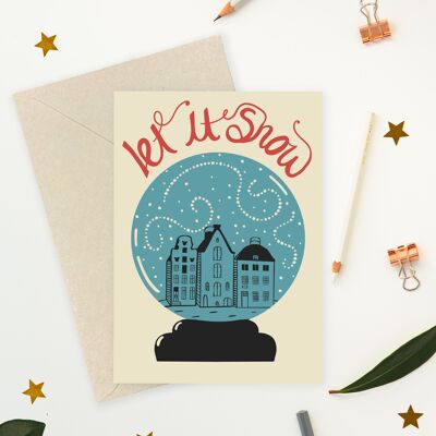 Let it Snow Christmas Card